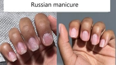 russian manicure